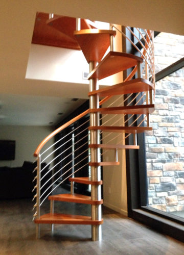 Blended Materials Stairs